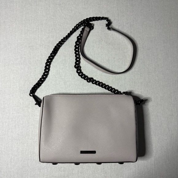 Rebecca minkoff pale purple/grey Avery leather crossbody purse - Picture 4 of 13